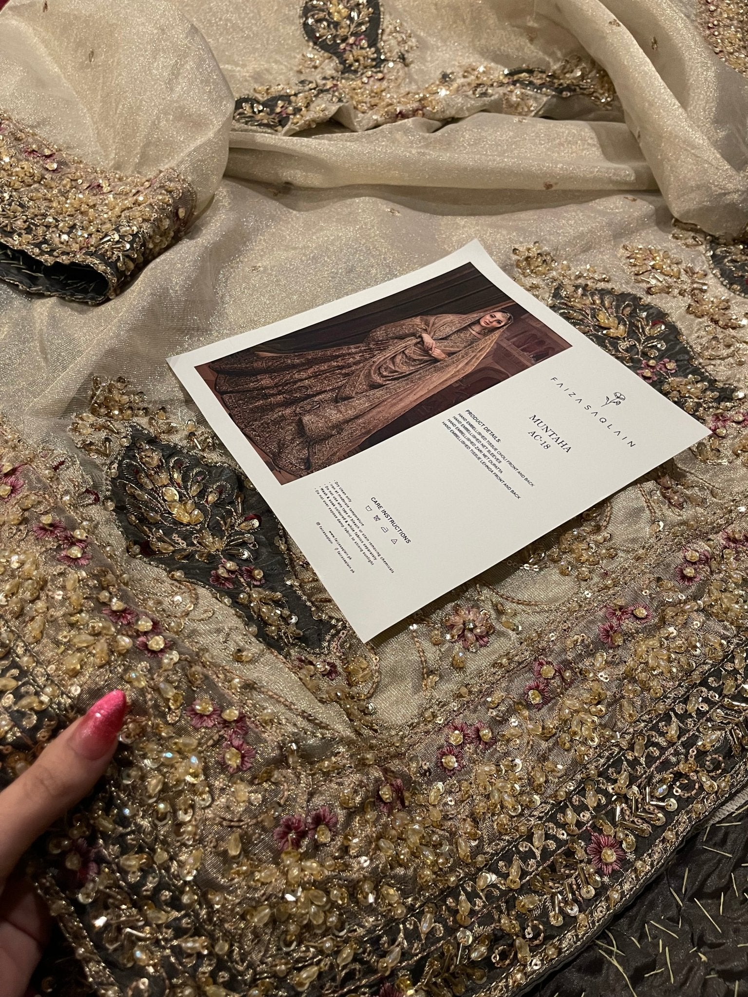 Faiza Saqlain - Muntaha - Eemie's Studio