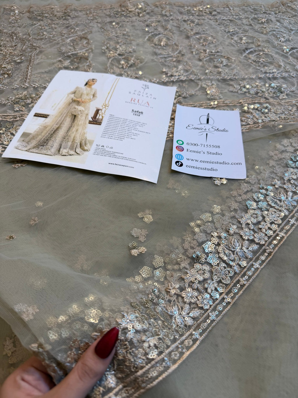 Faiza Saqlain - Safak - Eemie's Studio