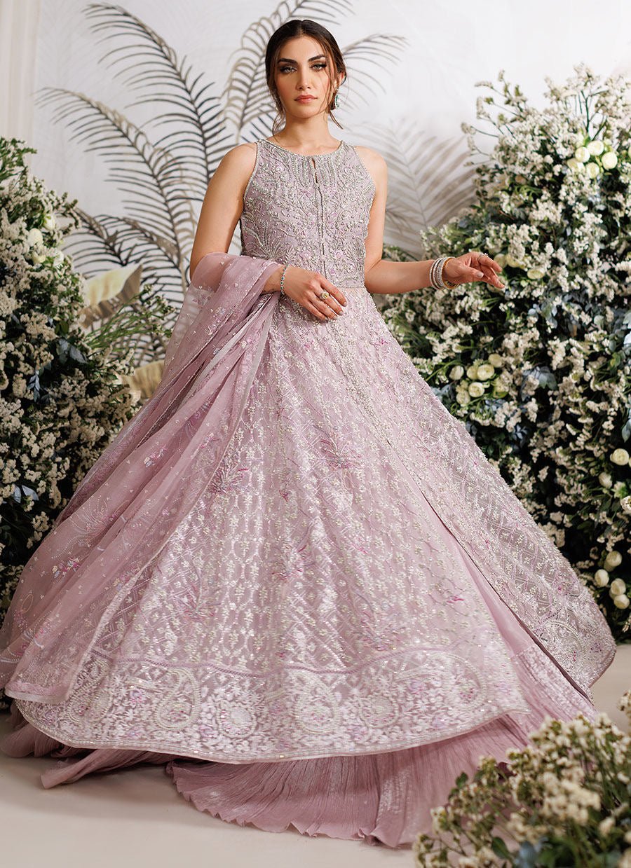 Farah Talib Aziz - Iris mauve kalidaar - Eemie's Studio
