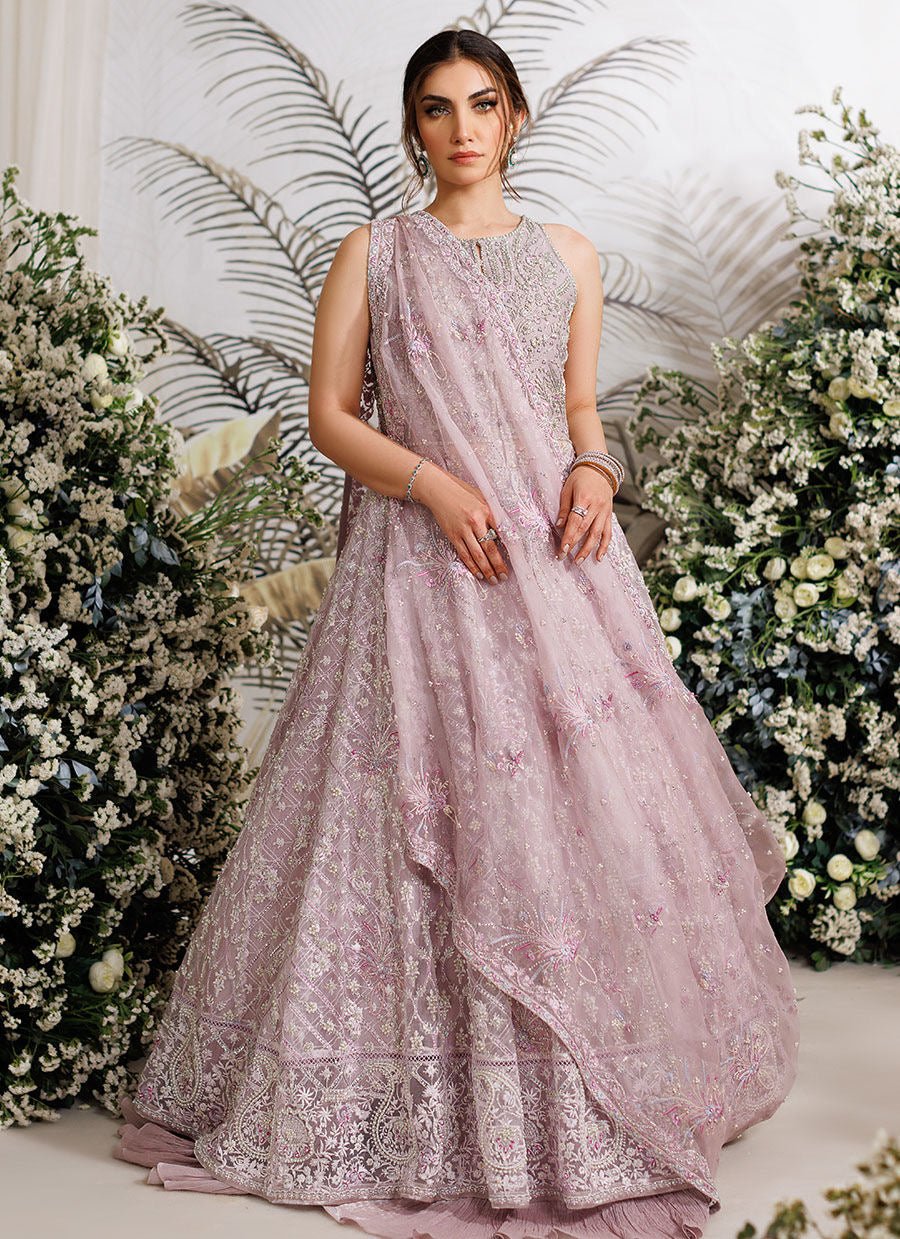 Farah Talib Aziz - Iris mauve kalidaar - Eemie's Studio