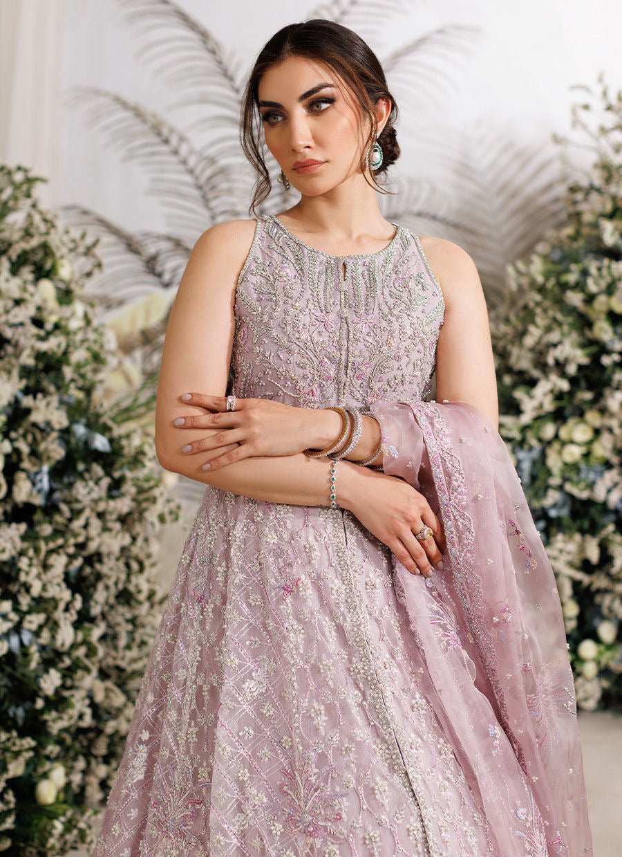Farah Talib Aziz - Iris mauve kalidaar - Eemie's Studio