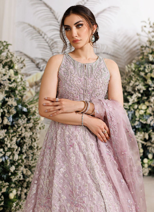Farah Talib Aziz - Iris mauve kalidaar - Eemie's Studio