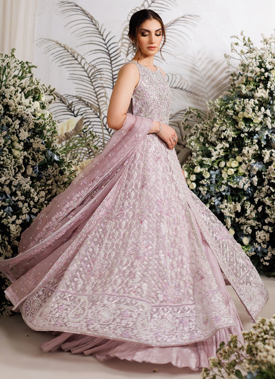 Farah Talib Aziz - Iris mauve kalidaar - Eemie's Studio