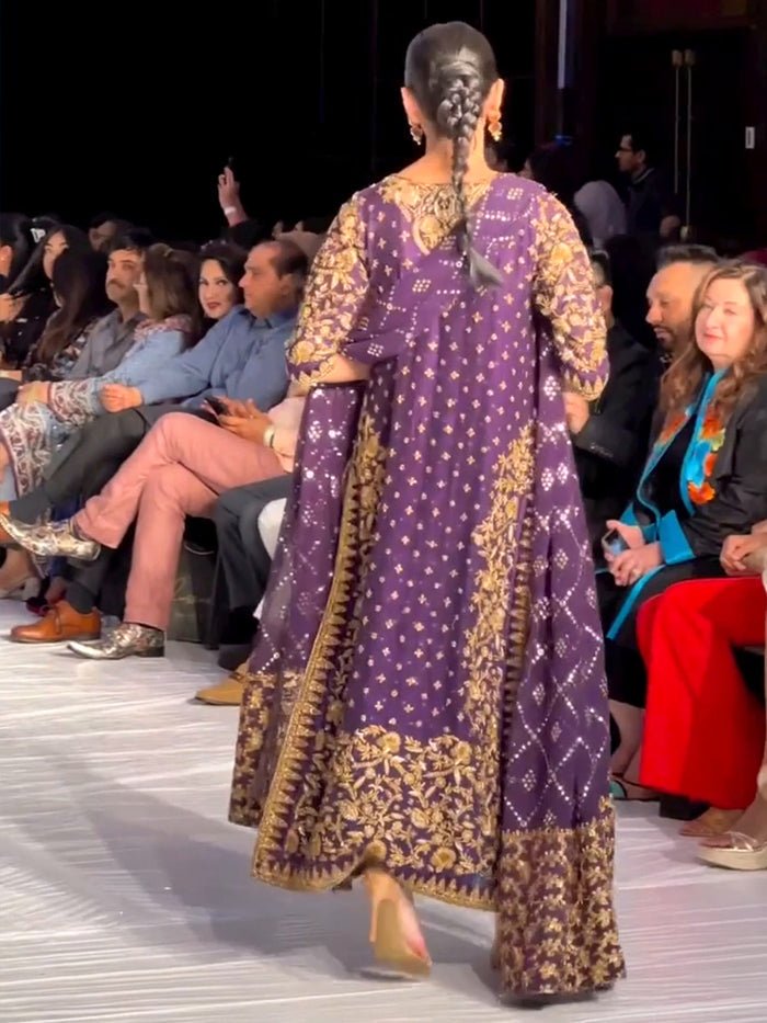 Haris Shakeel Brides - Purple - Eemie's Studio