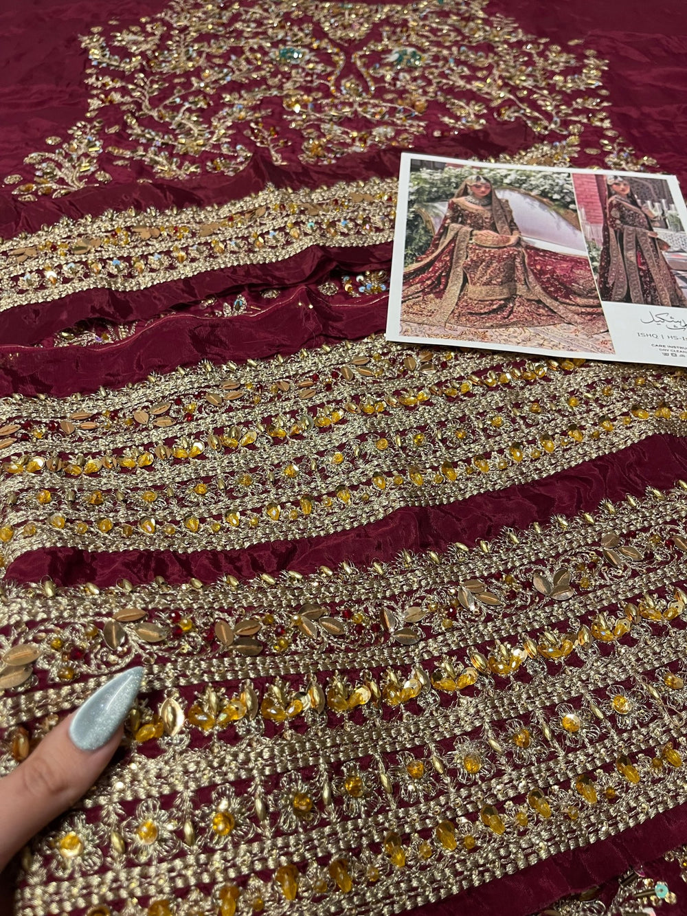 Haris Shakeel - Ishq Series Bridal ensemble - Eemie's Studio
