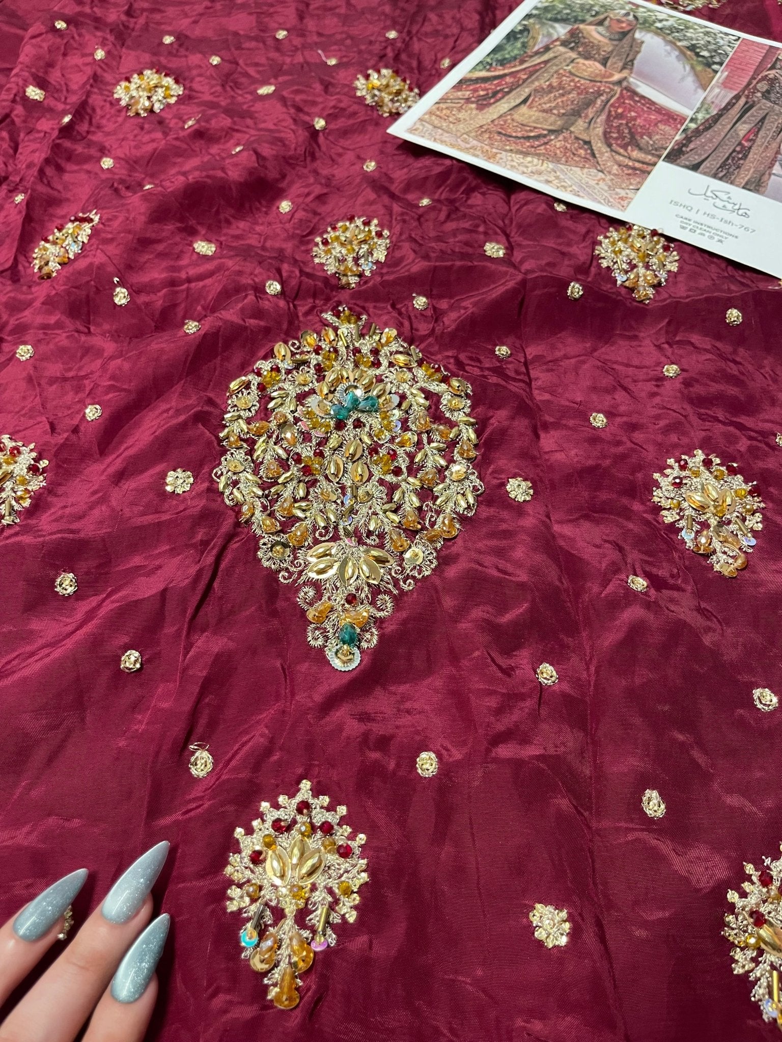 Haris Shakeel - Ishq Series Bridal ensemble - Eemie's Studio