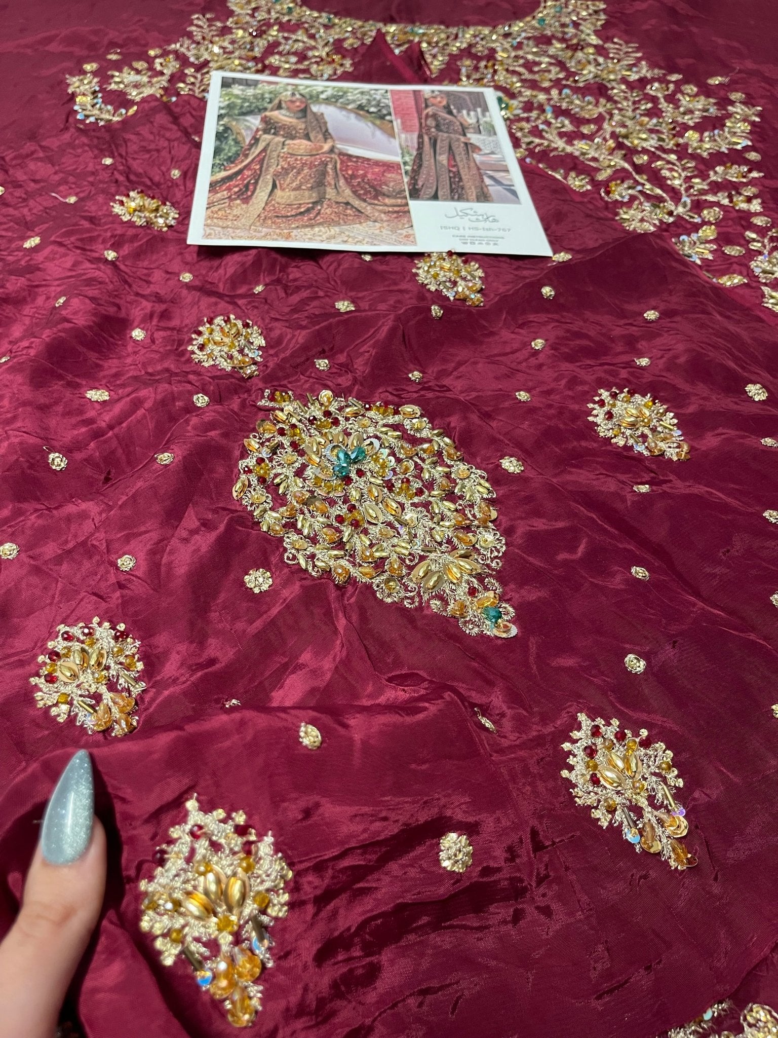 Haris Shakeel - Ishq Series Bridal ensemble - Eemie's Studio