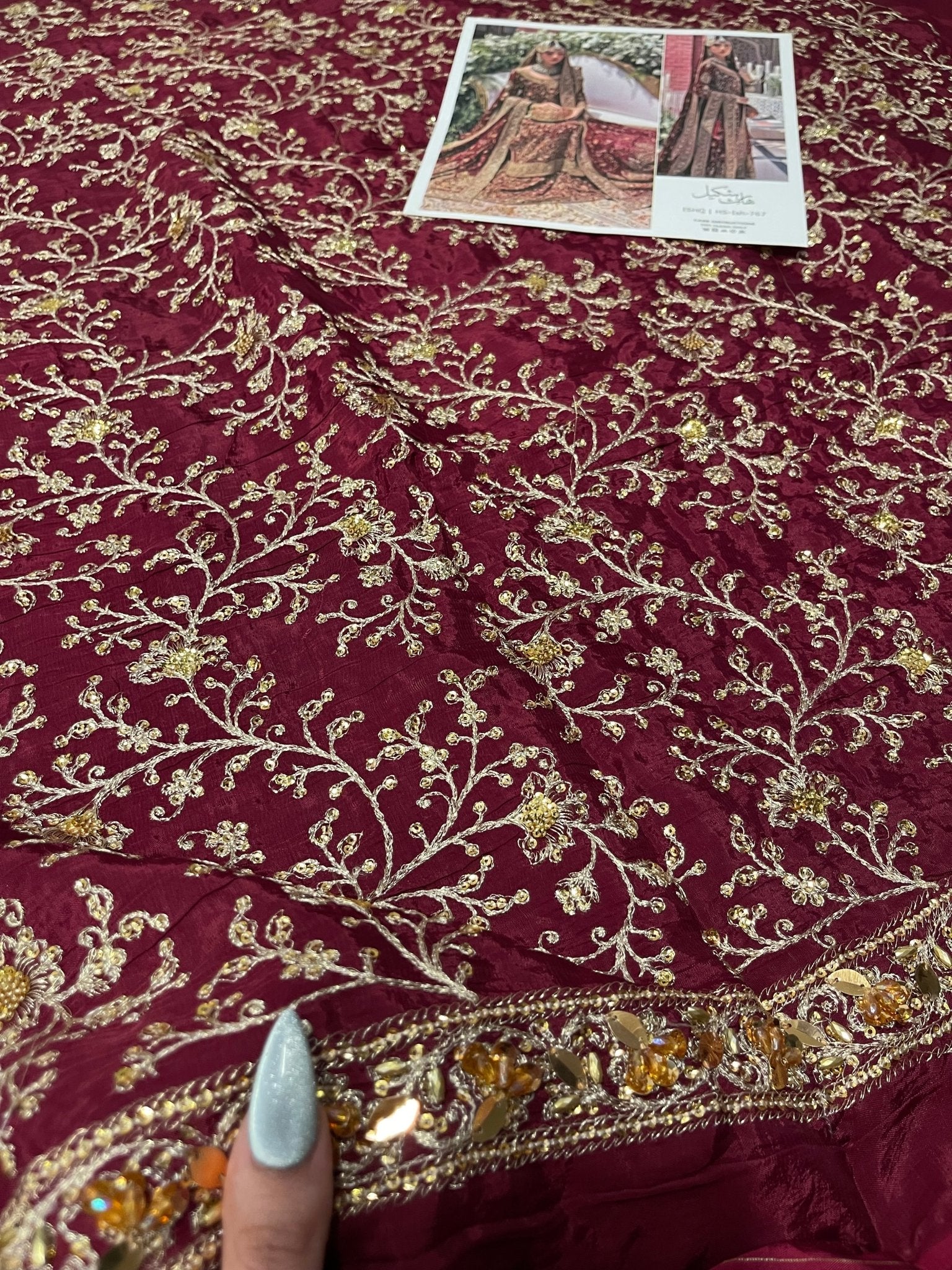 Haris Shakeel - Ishq Series Bridal ensemble - Eemie's Studio