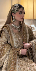 Haris Shakeel – Maharani (Ivory Gold) - Eemie's Studio