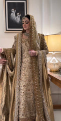 Haris Shakeel – Maharani (Ivory Gold) - Eemie's Studio
