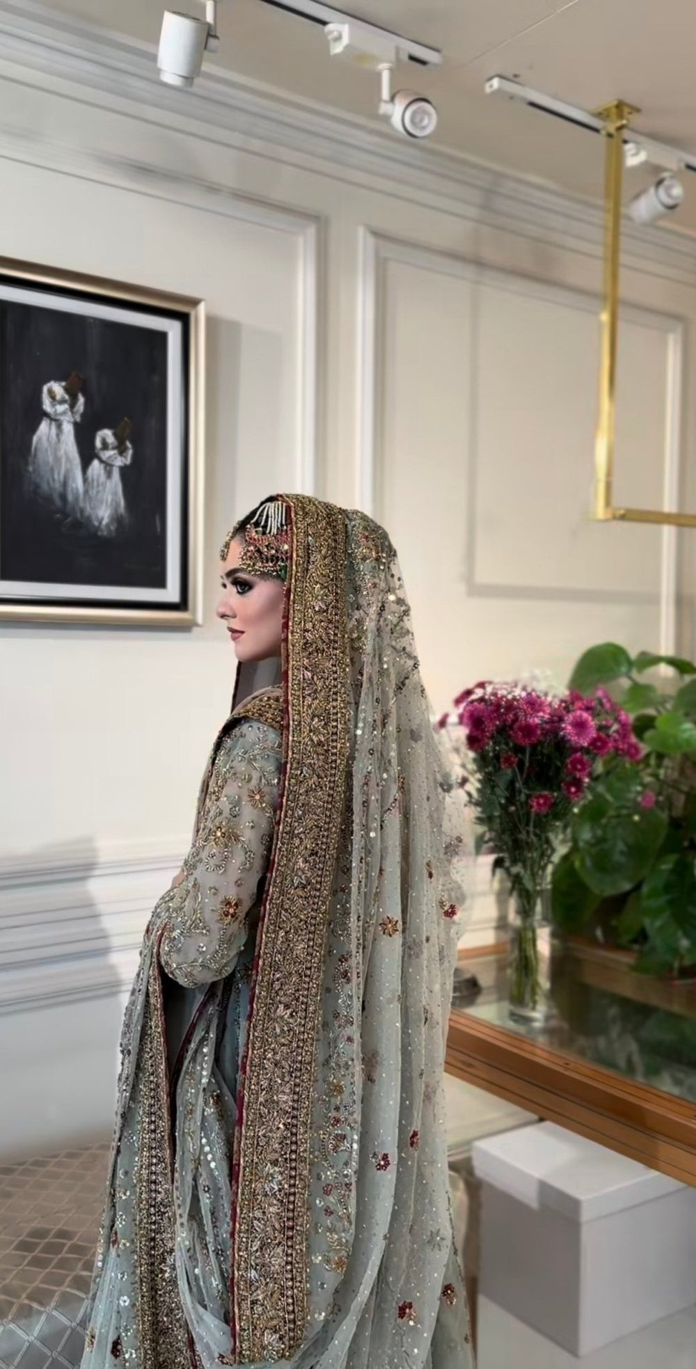 Haris Shakeel - Maharani (Light Cinderella Blue) - Eemie's Studio