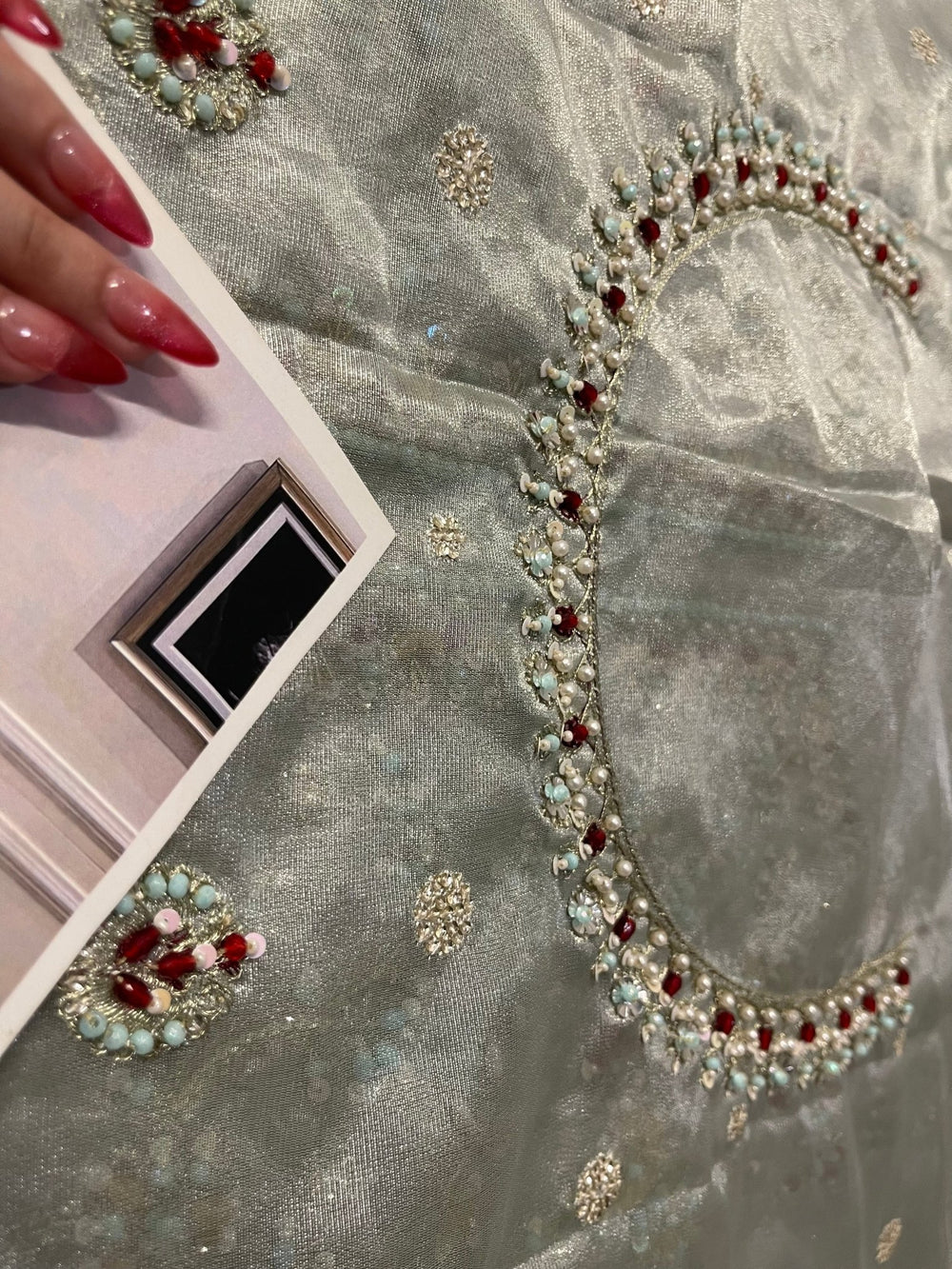 Haris Shakeel - Maharani (Light Cinderella Blue) - Eemie's Studio