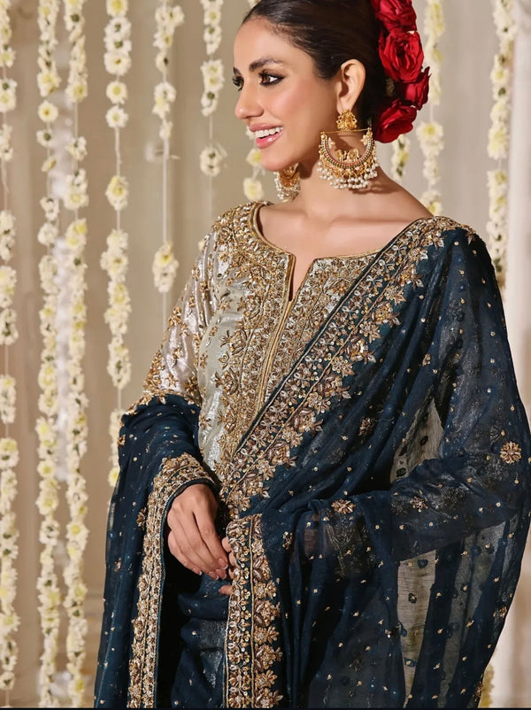 Haris Shakeel - Mahnoor (4 piece) - Eemie's Studio