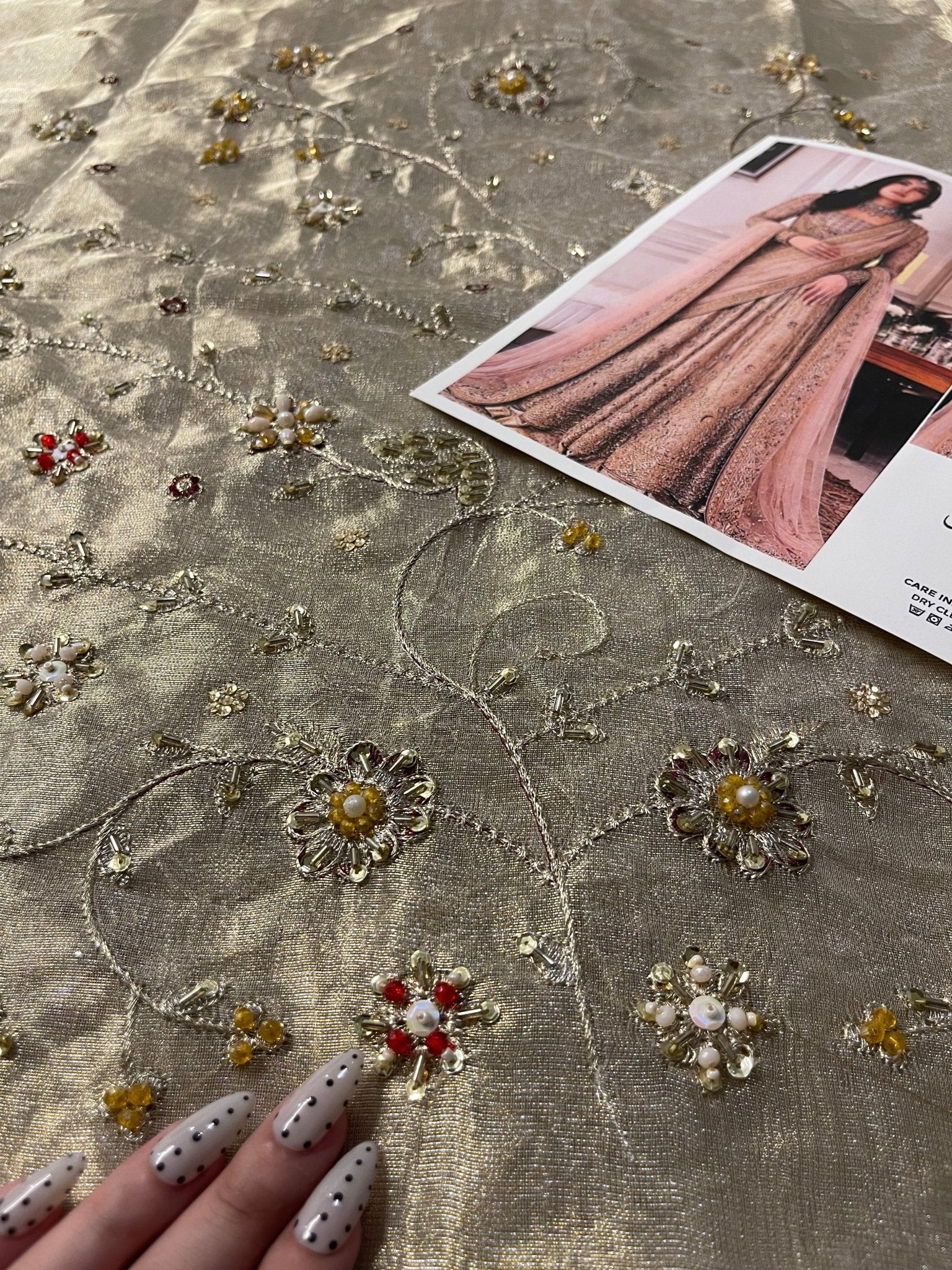 Haris Shakeel - Sahar Blues (with 2 duppatas) - Eemie's Studio