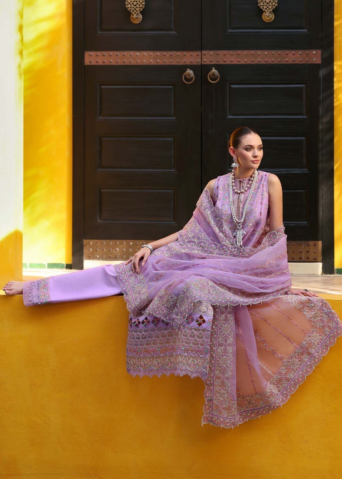 Kanwal Malik Luxury Lawn - Celia - Eemie's Studio