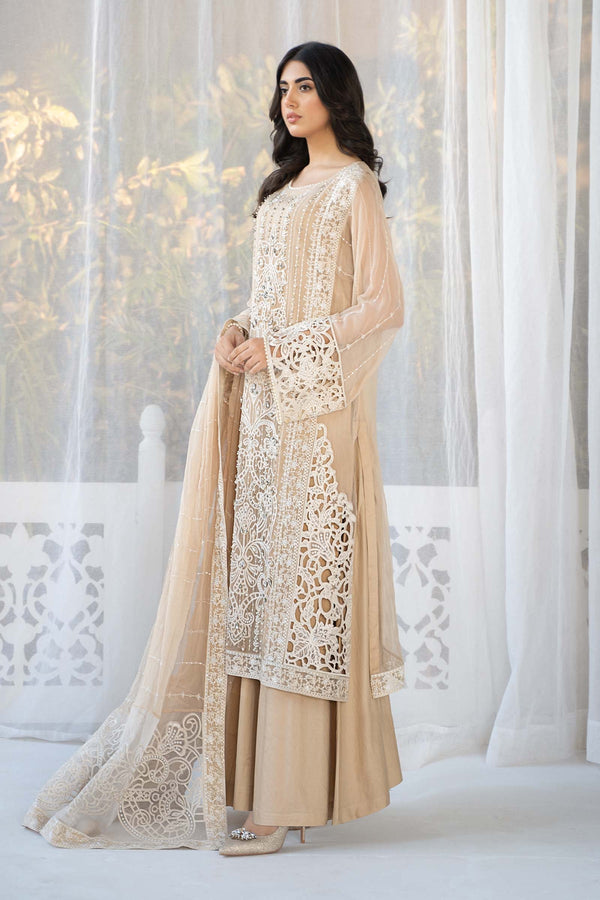 Maria B | 3 Piece Embroidered Chiffon Suit | SF-EF24-67 - Eemie's Studio