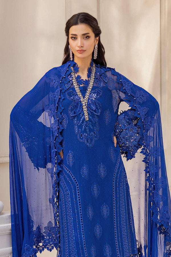 Maria.B Chiffons MPC-25-103 (Cobalt Blue) - Eemie's Studio