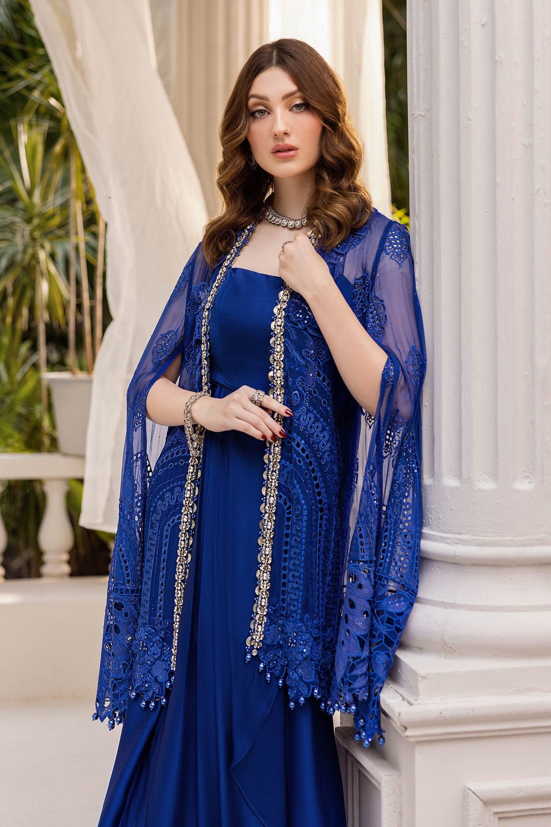 Maria.B Chiffons MPC-25-103 (Cobalt Blue) - Eemie's Studio