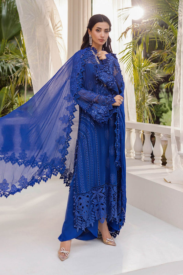 Maria.B Chiffons MPC-25-103 (Cobalt Blue) - Eemie's Studio