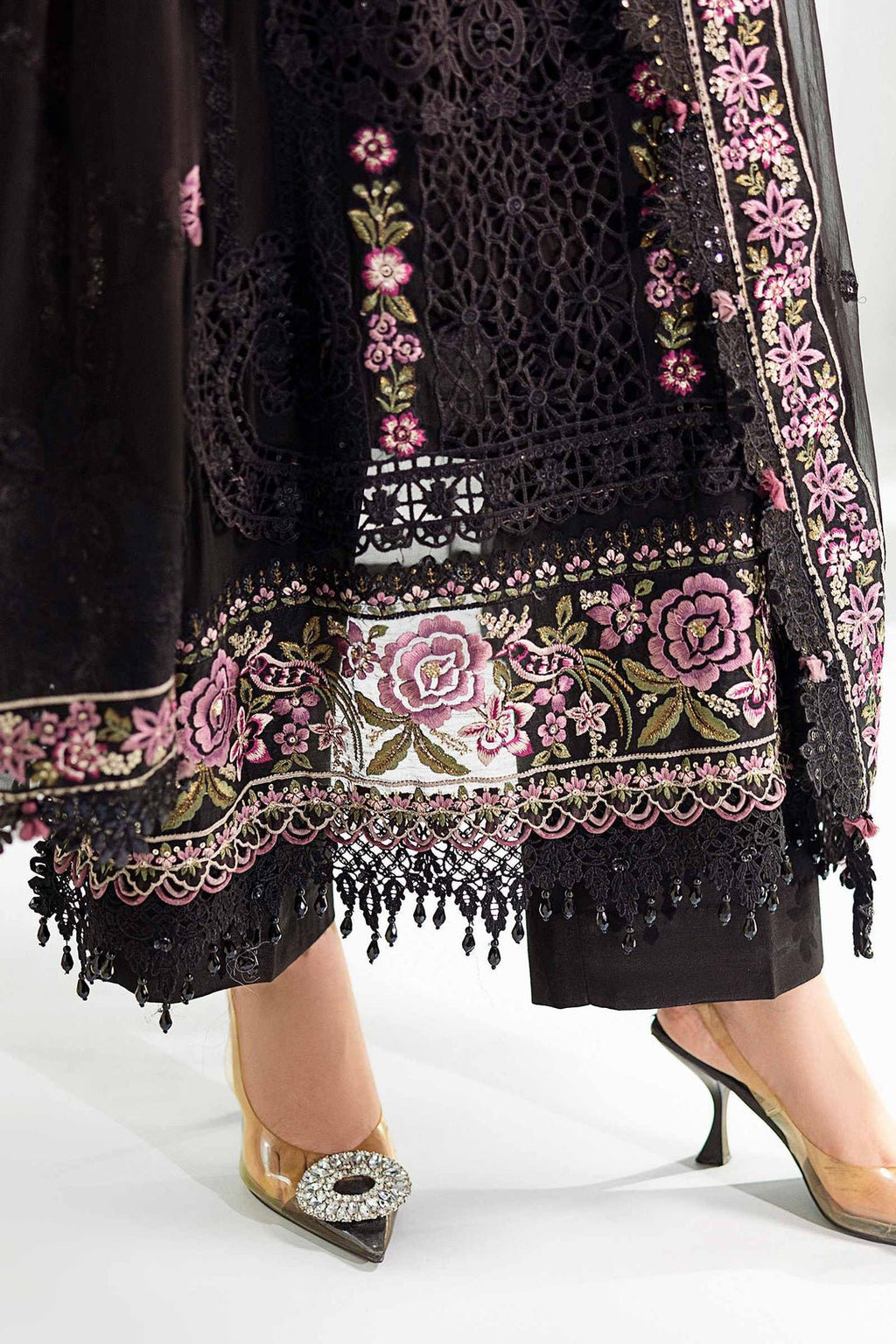 Maria.B Chiffons MPC-25-104 (Black) - Eemie's Studio