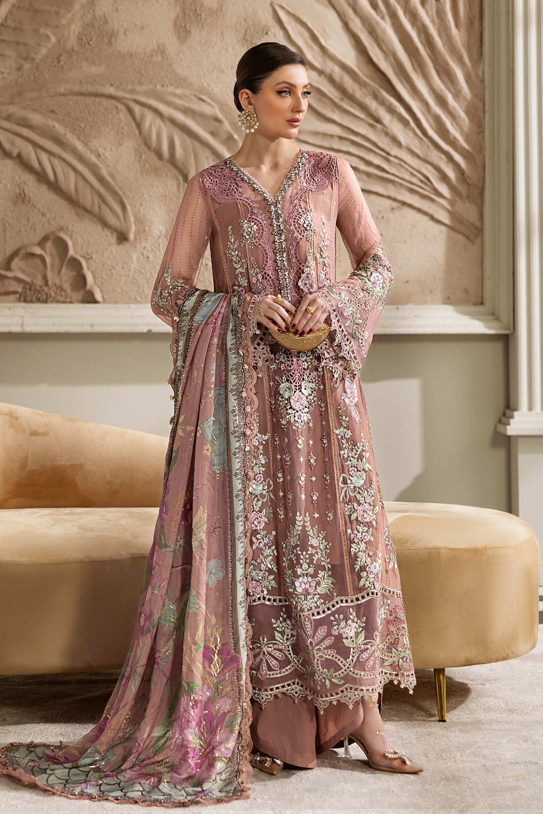 Maria.B Chiffons MPC-25-105
(Tea Pink) Secondary image