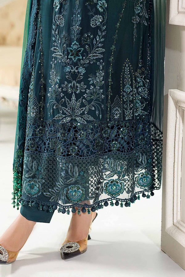 Maria.B Chiffons MPC-25-106 (Emerald Green To Teal) - Eemie's Studio
