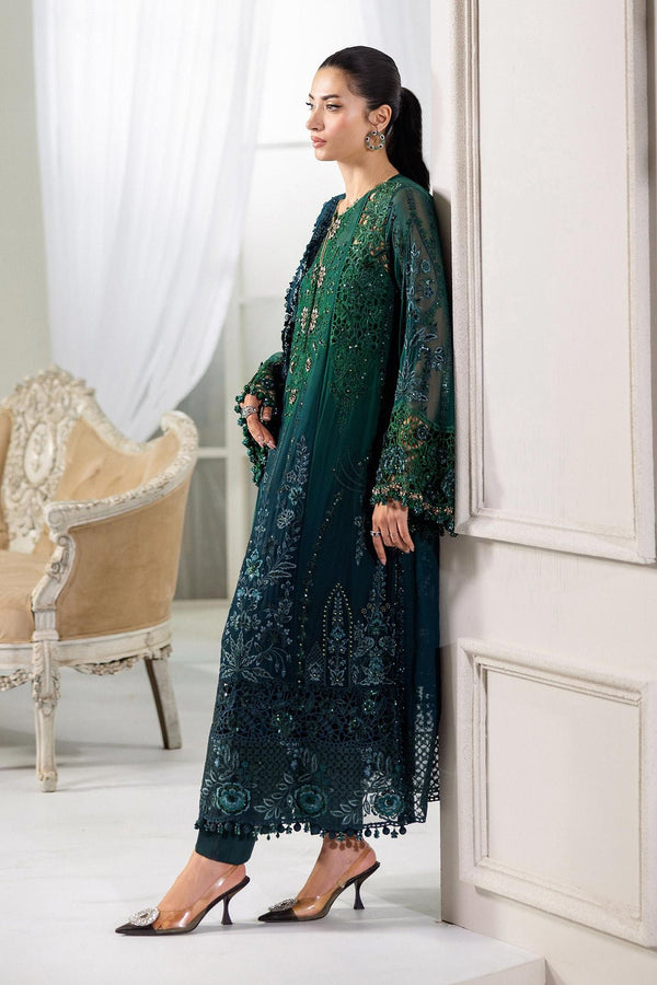 Maria.B Chiffons MPC-25-106 (Emerald Green To Teal) - Eemie's Studio