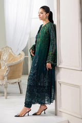Maria.B Chiffons MPC-25-106 (Emerald Green To Teal) - Eemie's Studio
