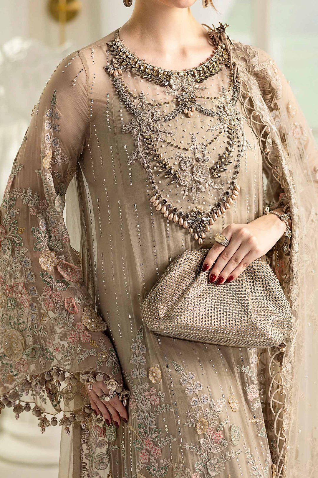 Maria.B Chiffons MPC-25-107 (Beige) - Eemie's Studio