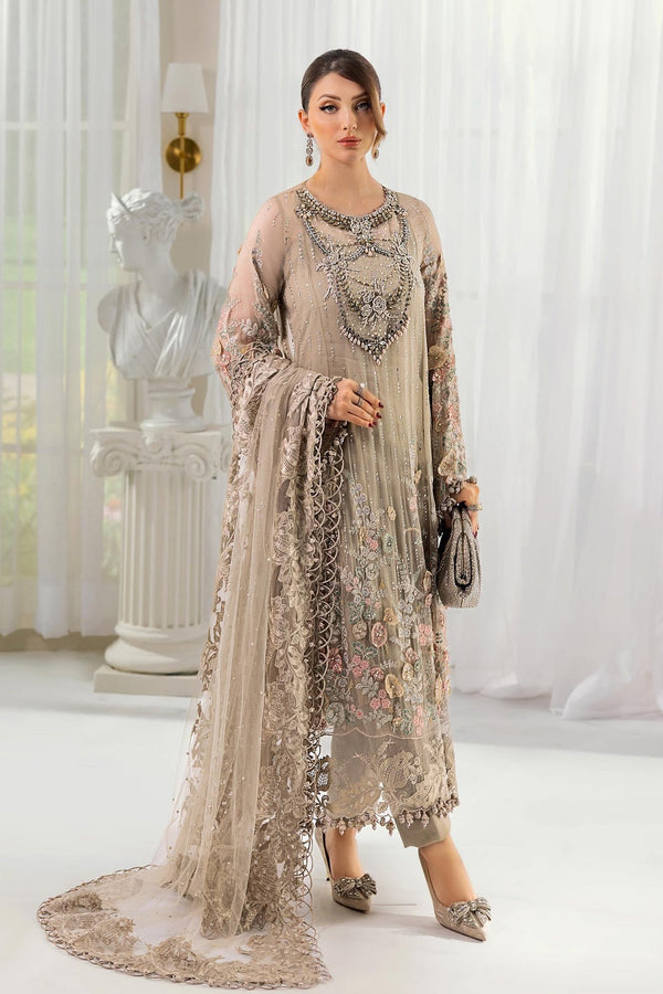 Maria.B Chiffons MPC-25-107 (Beige) - Eemie's Studio
