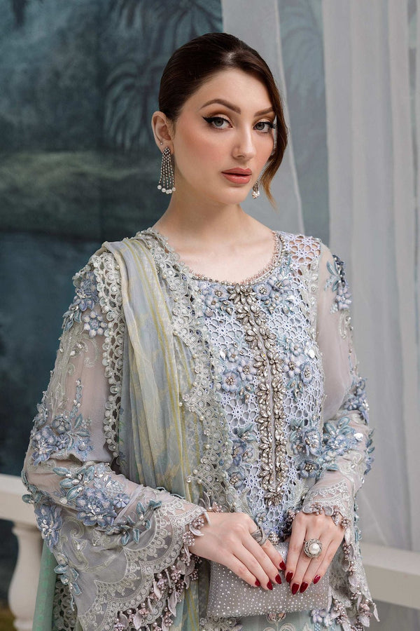 Maria.B Chiffons MPC-25-108 (Aqua) - Eemie's Studio