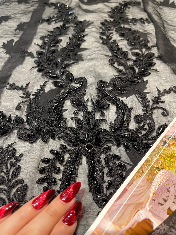 Maria.B Chiffons MPC-26-101-Black - Eemie's Studio