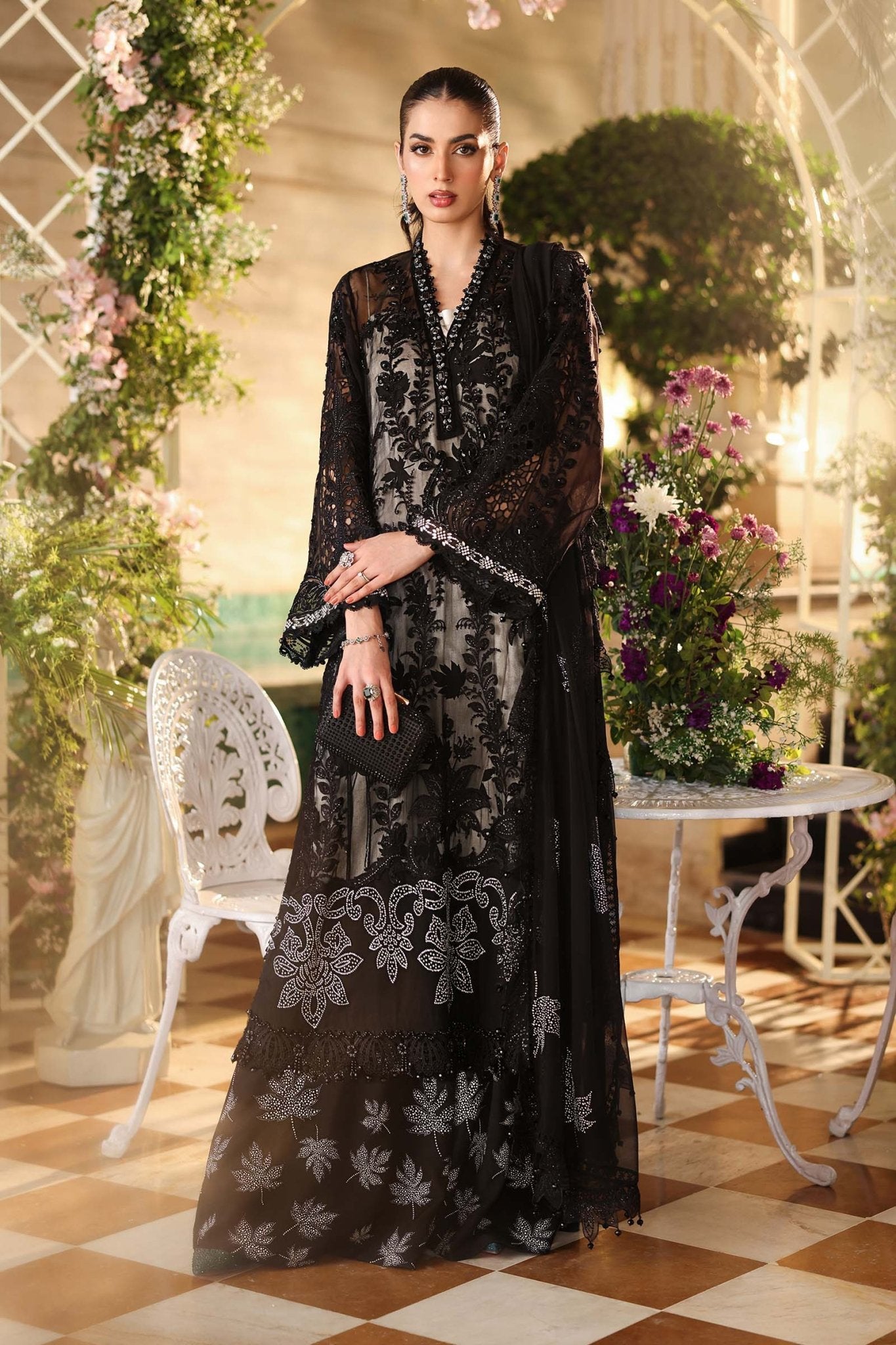 Maria.B Chiffons MPC-26-101-Black Secondary image