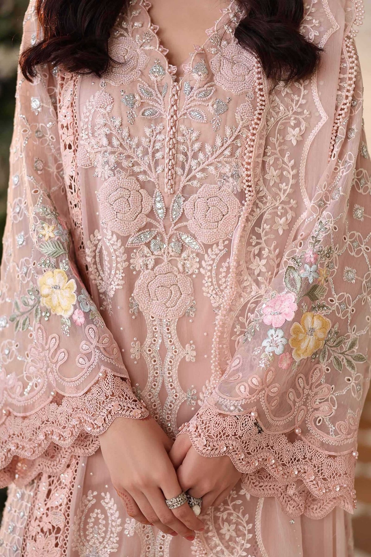 Maria.B Chiffons MPC-26-104-Peach Pink - Eemie's Studio