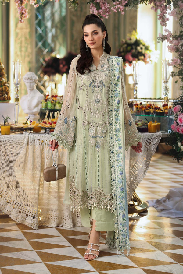 Maria.B Chiffons MPC-26-105-Pistachio Green - Eemie's Studio