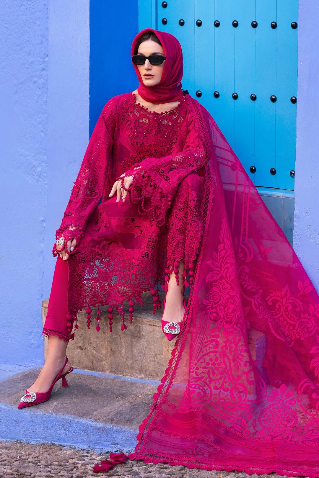 Maria.B Luxury Lawn D-2508-A - Eemie's Studio