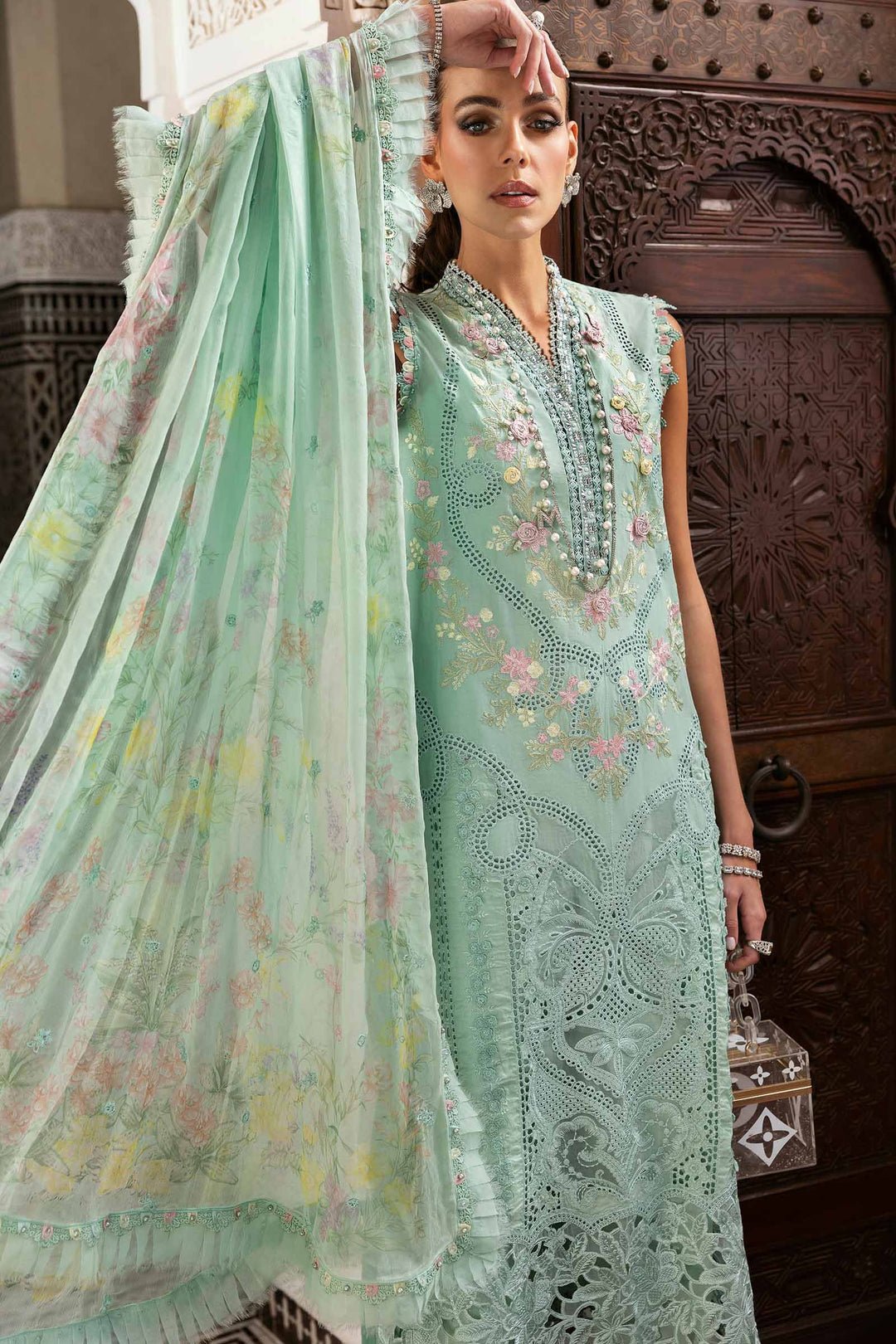 Maria.B Luxury Lawn D-2514-A - Eemie's Studio