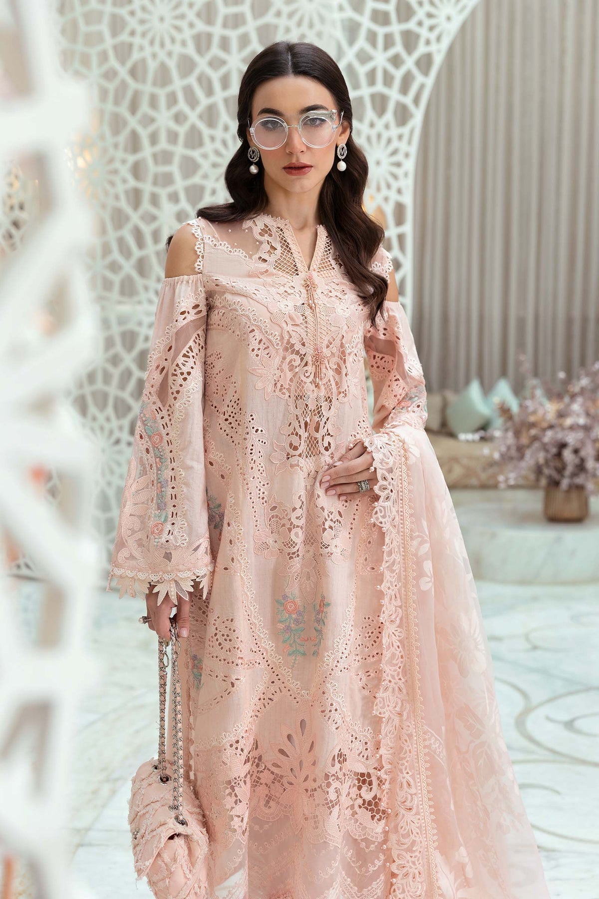 Maria.B Luxury Lawn ML-2513-A - Eemie's Studio