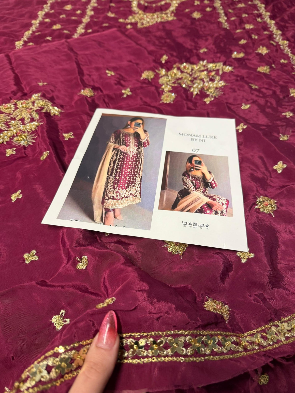 Monam Luxe - Suroor (available in 2 colours) - Eemie's Studio