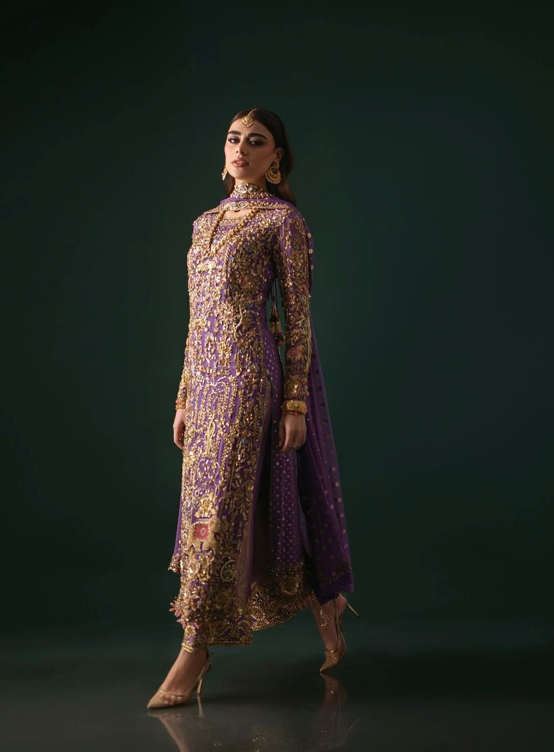Nomi Ansari Couture ensemble - Sadaf Kanwal - Eemie's Studio