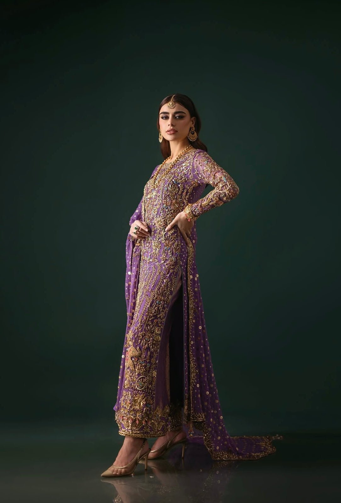 Nomi Ansari Couture ensemble - Sadaf Kanwal - Eemie's Studio