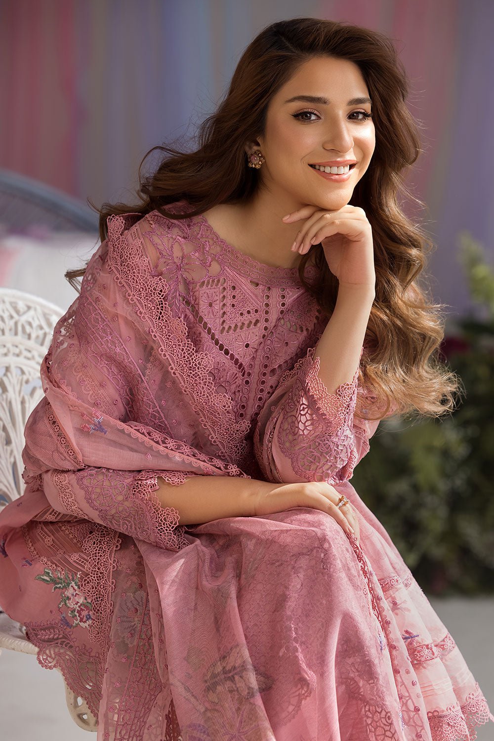 Sobia Nazir Luxury Lawn - 10A - Eemie's Studio