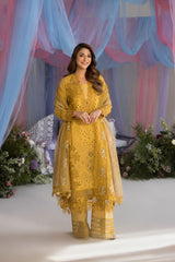 Sobia Nazir Luxury Lawn - 1A - Eemie's Studio
