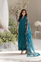 Sobia Nazir Luxury Lawn - 2A - Eemie's Studio