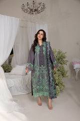 Sobia Nazir Luxury Lawn - 3B - Eemie's Studio