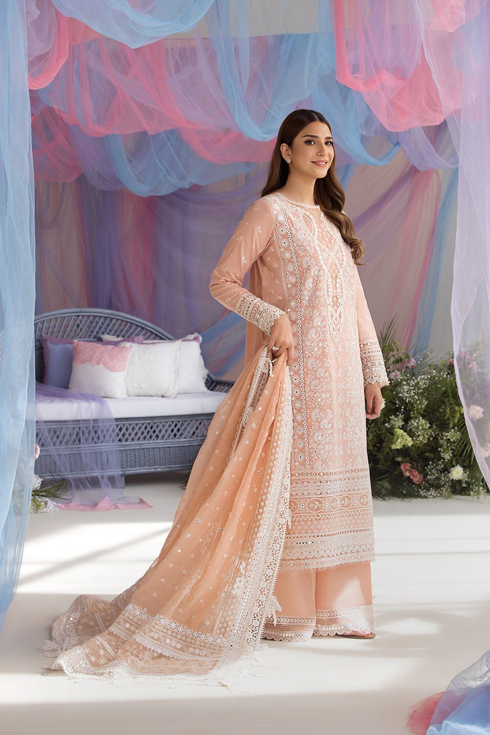 Sobia Nazir Luxury Lawn - 9B - Eemie's Studio