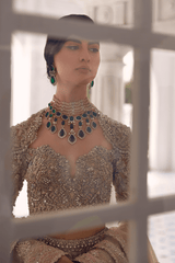 Suffuse - Iris Couture collection bridal ensemble - Eemie's Studio