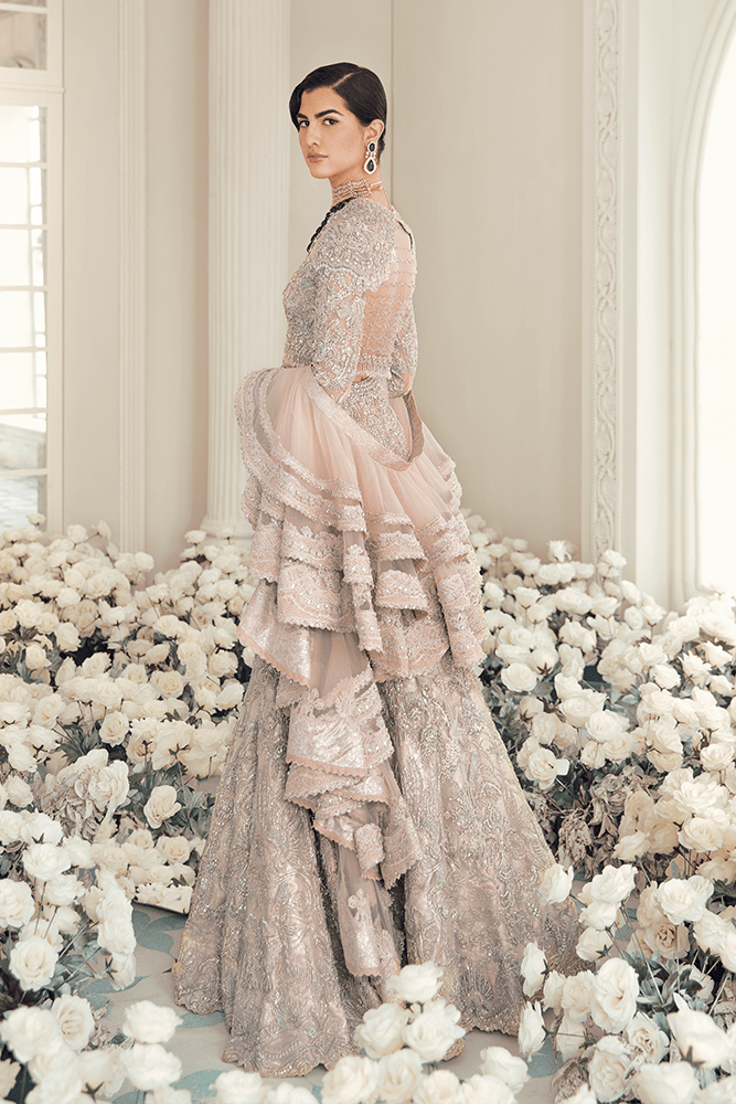 Suffuse - Iris Couture collection bridal ensemble - Eemie's Studio