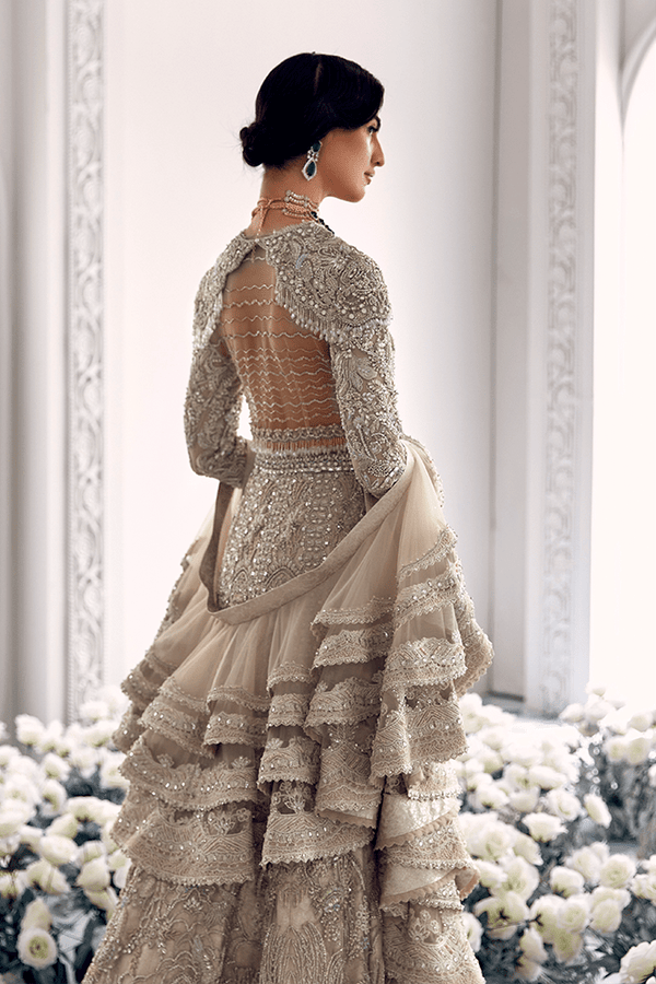 Suffuse - Iris Couture collection bridal ensemble - Eemie's Studio